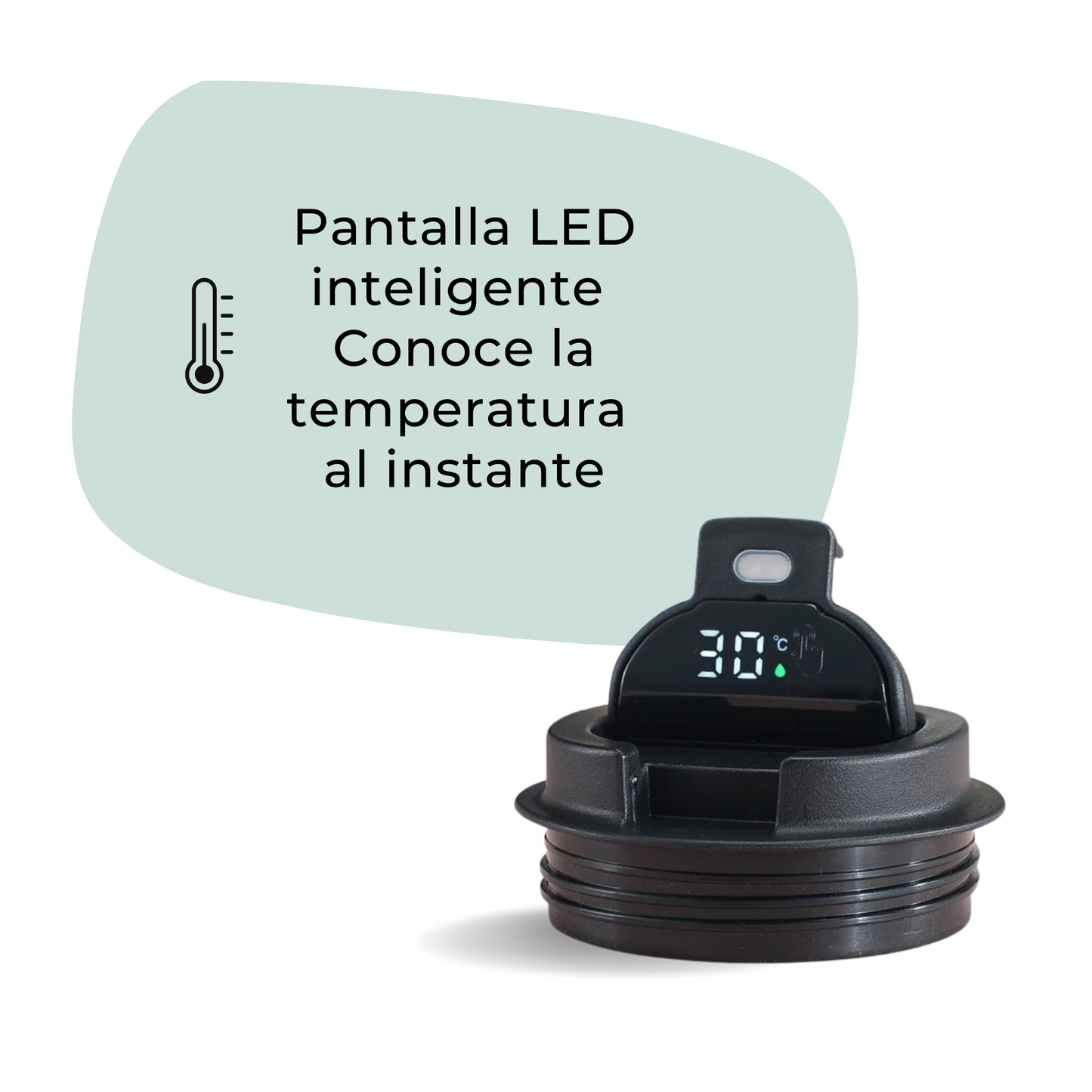 Mug Isotérmico Inteligente con Pantalla LED – 510ml