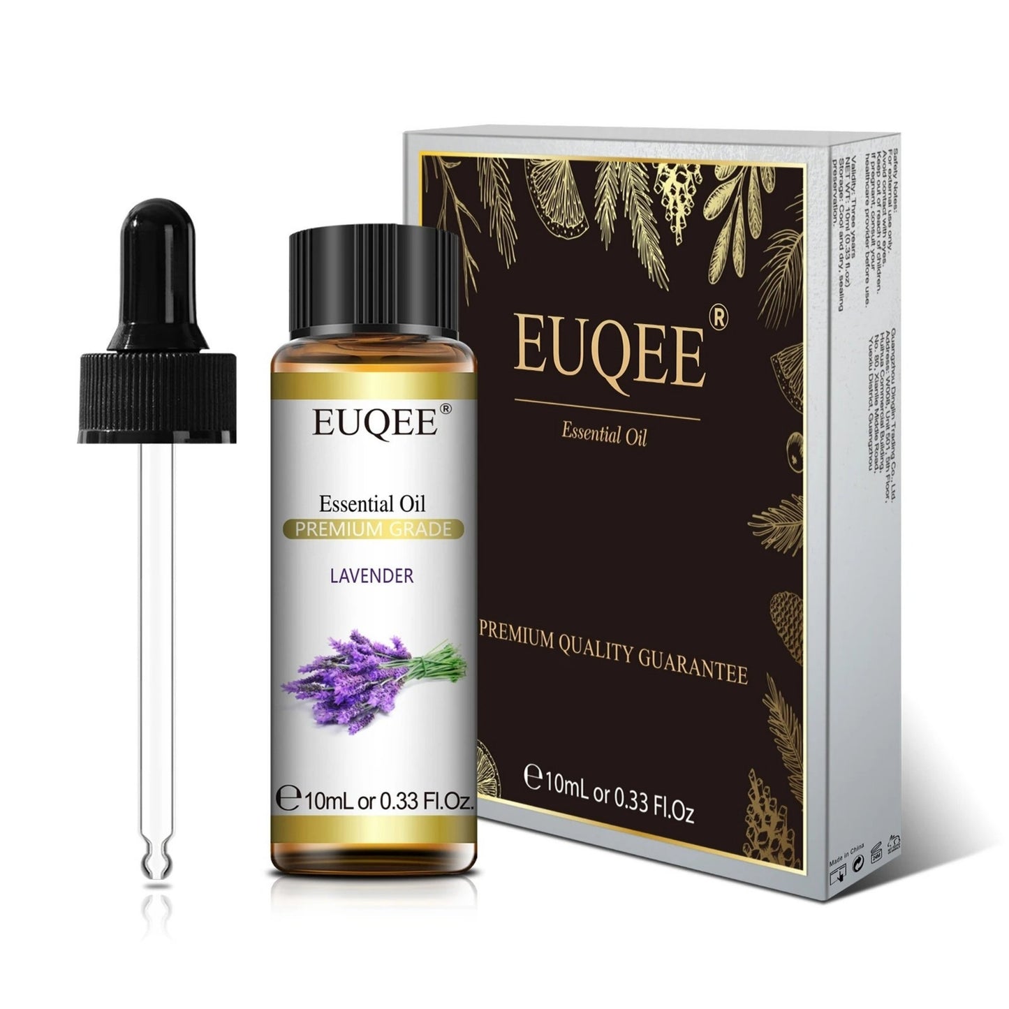 Aceites Esenciales EUQEE 10ml – Aromaterapia Natural para Humidificadores y Difusores