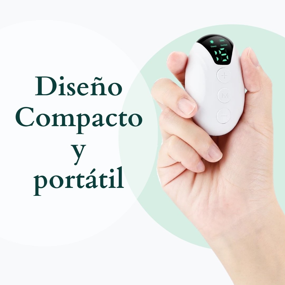 Dispositivo Portátil de Relajación y Bienestar con Tecnología EMS – Ayuda Natural para el Sueño y Reducción de Estrés