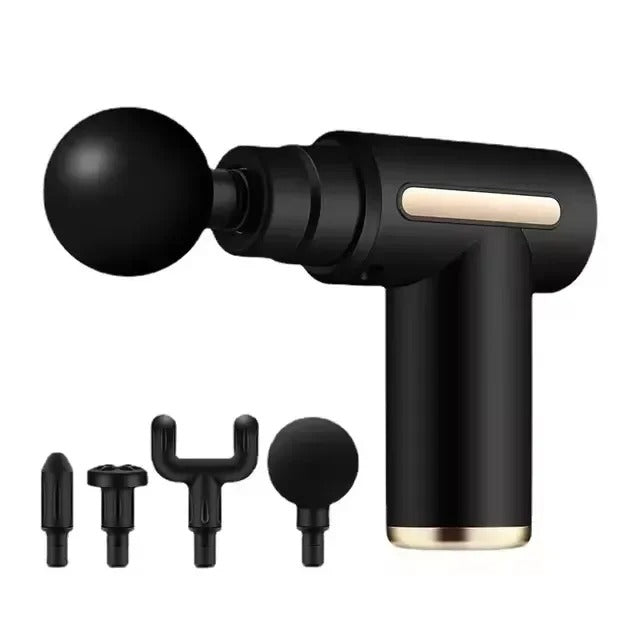 Pistola Masajeadora de Percusión Premium – 30 Niveles | Alivio Muscular y Bienestar
