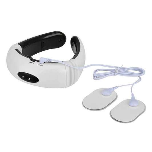 Masajeador Inteligente de Cuello y Espalda con Electroterapia TENS – Relájate y disfruta tu bienestar
