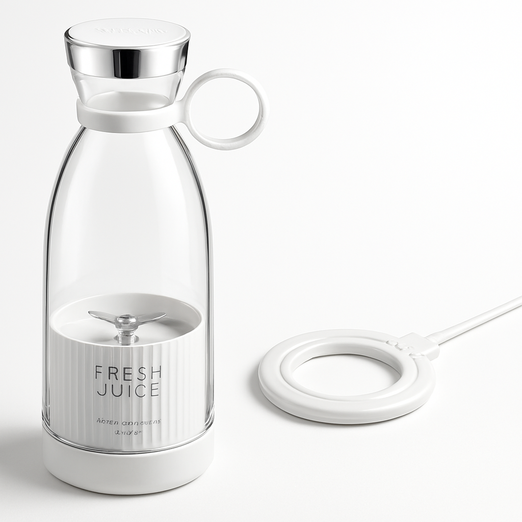 Licuadora Portátil Fresh Juice 350ml ¡Tu smoothie en 30 segundos, estés donde estés!